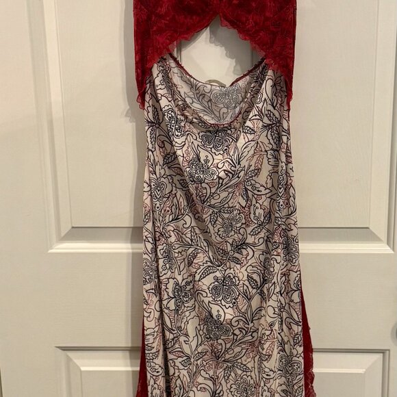 Free People Intimately Suddenly Fine Maxi Slip Dress - Medium - Red - NWOT - Picture 13 of 13